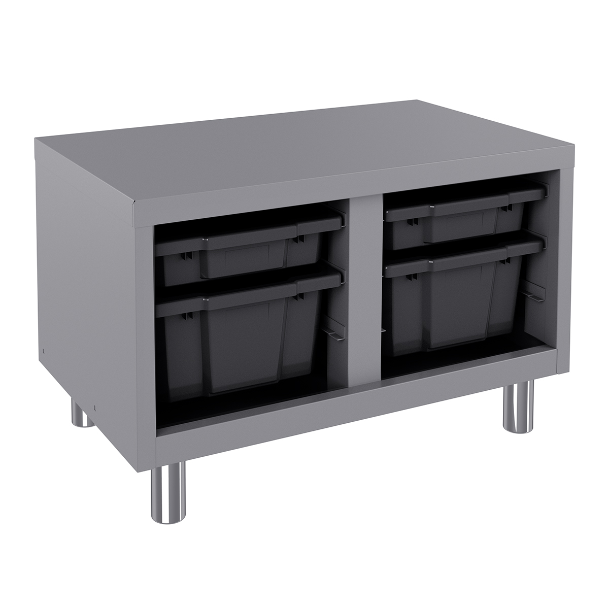 Huxley Storage Bench w/ Four Bins Schools In